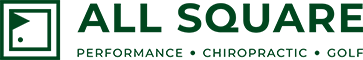 All Square Performance Chiropractic and Golf logo.